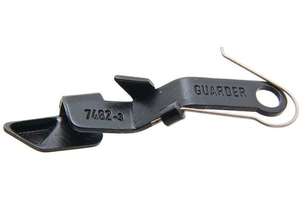 Guarder Tokyo Marui G19 Gen 3 / G17 Gen 4 GBB エクステンデッドGBBスライドストップ(ブラック)