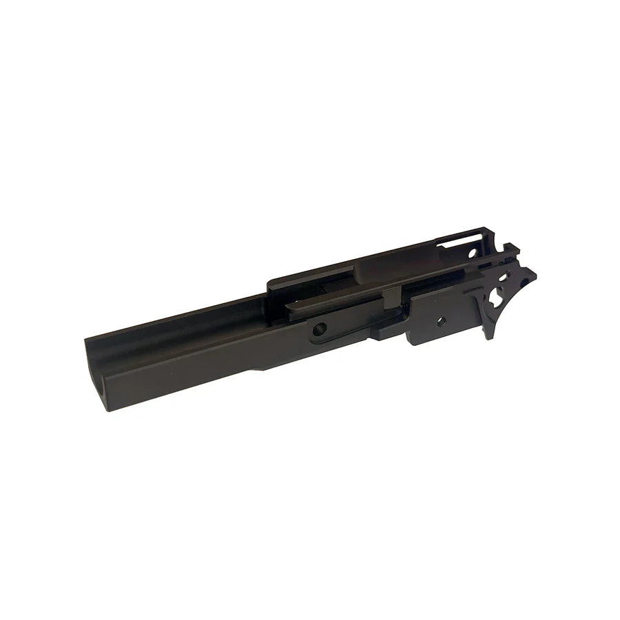 5KU Tokyo Marui ハイキャパ ハンドガン 用 CNC アルミ フレーム Type-2 ( GB-562 ) - ブラック