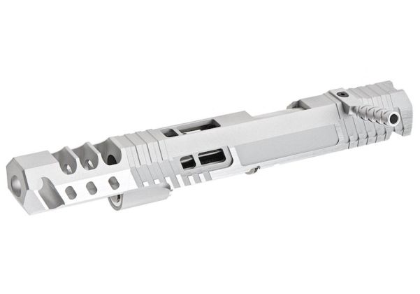 Gunsmith Bros HI-CAPA オープンGBBスライドキット (TT サンド VIP) - 銀(ぎん)