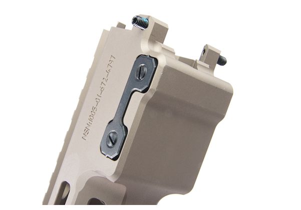 GHK CNCアルミニウム / アルミURGI GEIスタイル13.5インチハンドガード(GHK M4 GBBR用)