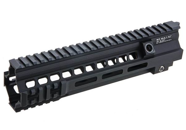 GK Tactical MK15 416 M-Lokレイルハンドガード MWS/GBB/AEG/PTW用 (10インチ、ブラック)
