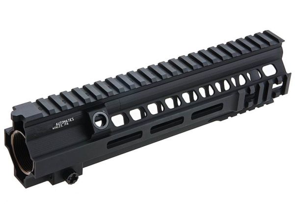 GK Tactical MK15 416 M-Lokレイルハンドガード MWS/GBB/AEG/PTW用 (10インチ、ブラック)