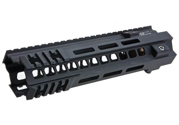 GK Tactical MK15 416 M-Lokレイルハンドガード MWS/GBB/AEG/PTW用 (10インチ、ブラック)