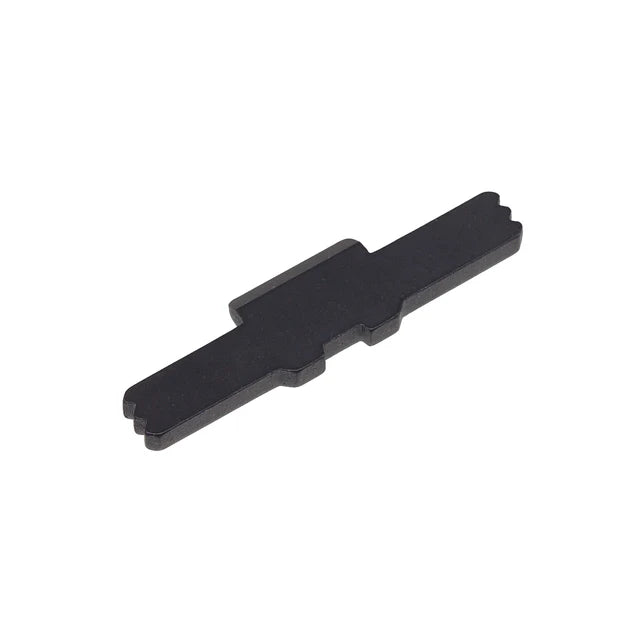 Guns Modify エクステンデッド スライド ロック マーキング入り Marui Gシリーズ エアソフト用-ブラック