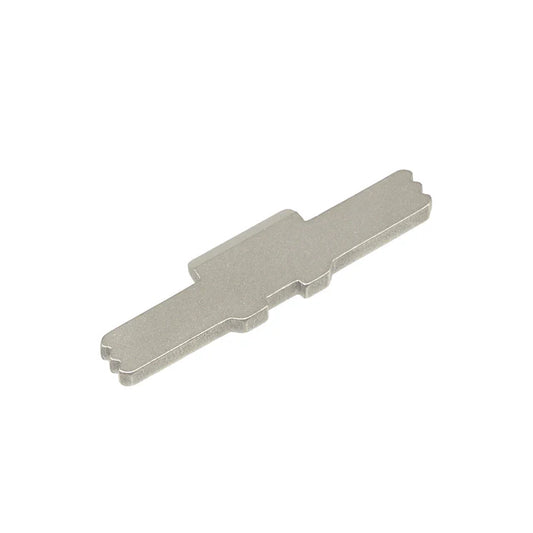 Guns Modify エクステンデッド スライド ロック マーキング入り Marui Gシリーズ エアソフト用 -銀(ぎん)