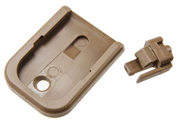 Guns Modify Tokyo Marui Gシリーズ GBB エアソフト ポリマー製 マガジンベースパッド - FDE