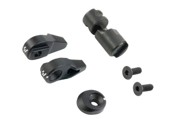 EMG Strike Industries CNC 両利き用フリップスイッチ 東京マルイ MWS GBBR用 - ブラック (G&P製)