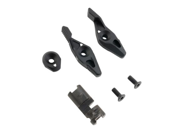 EMG Strike Industries CNC 両利き用セレクターースイッチ 東京マルイ MWS GBBR用 - ブラック (G&P製)