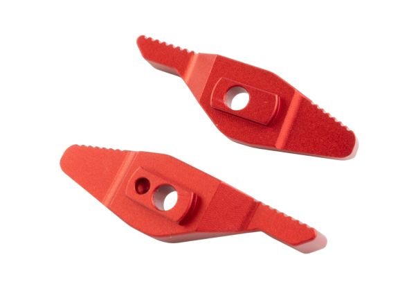 EMG Strike Industries CNC 両利き用セレクターースイッチ 東京マルイ MWS GBBR用 - 赤 (G&P製)