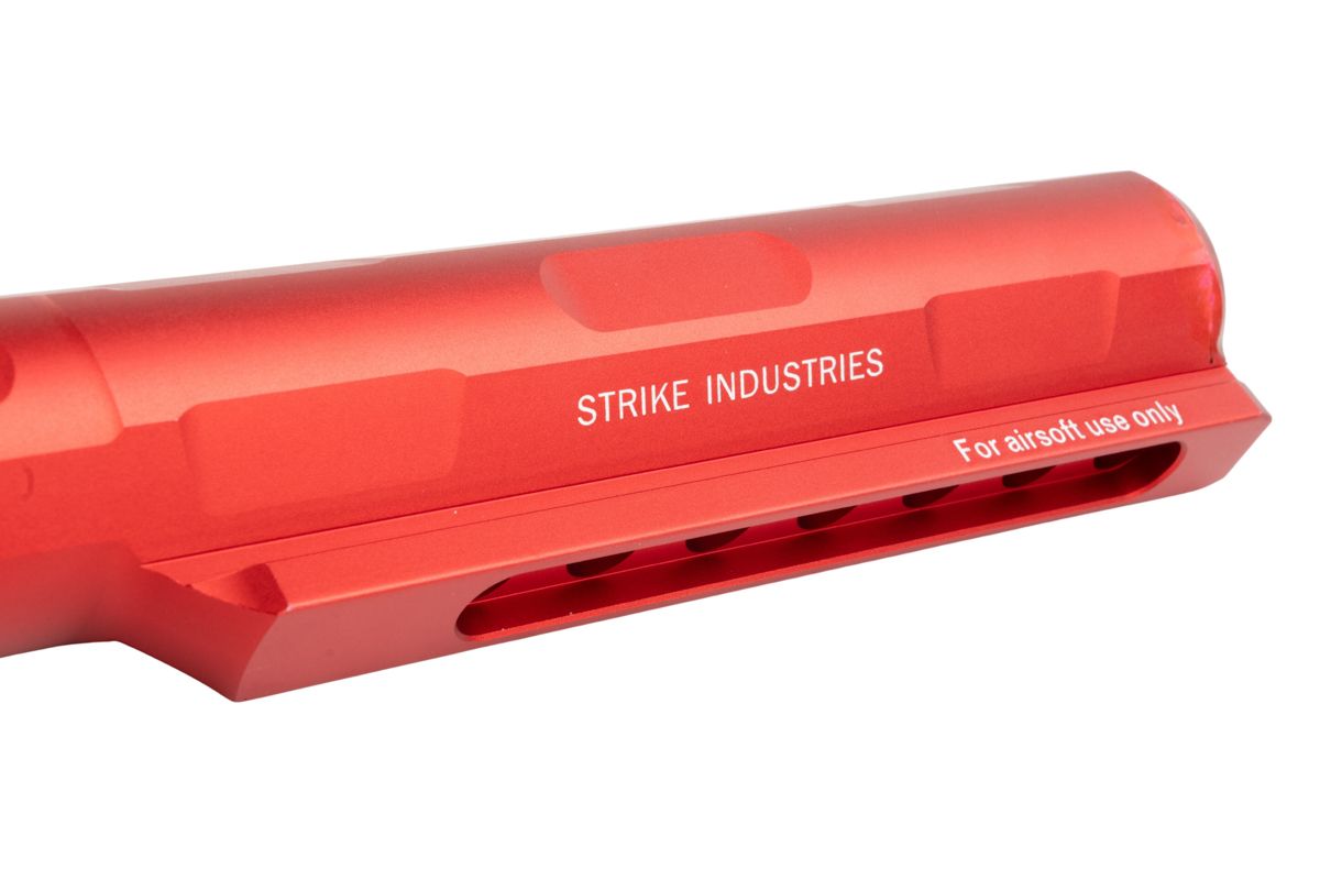 EMG Strike Industries バッファーーチューブセット 東京マルイ MWS GBBR用 - 赤 (G&P製)
