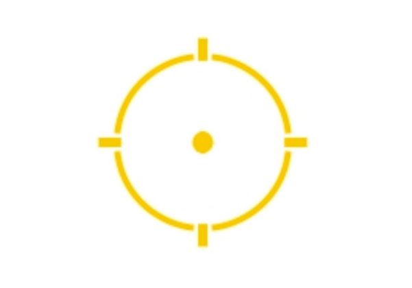 HOLOSUN 503R マイクロサークル ゴールド ドット サイト (HE エリート シリーズ)