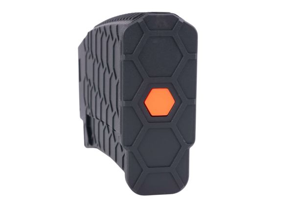 EMG Hexmag エアソフト ポリマー AEG マガジン (230発、ブラック、Dytac 製)