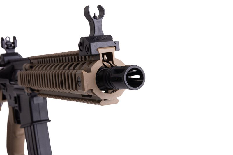 KING ARMS TWS MOD1 GBB ライト エアソフトライフル - ブラック / ダークアース