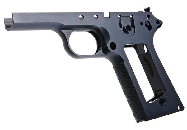 KUNG FU Airsoft Tokyo Marui M1911 GBB ロアフレーム (CNCアルミニウム / アルミ、ブラック)