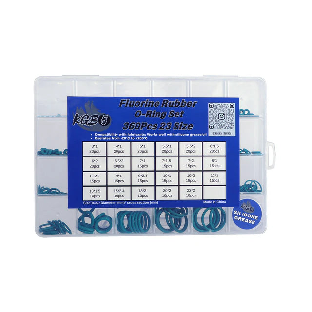 KGB5 23サイズ FKM Oリングボックスセット(KGB-FOR-SET)