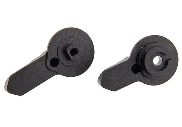 KRYTAC CNC アンビセレクターースイッチアセンブリーー&セレクター(Krytac AEG / M4 & M16シリーズ AEG用) - アルマイトブラック