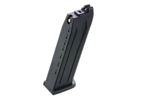 Umarex USP .45 グリーン ガスマガジン (25 発、KWA 製)