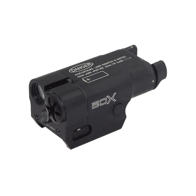 MIC SF XC2 コンパクピストル LED ウェポンライトとレーザーサイト (XC2)-ブラック