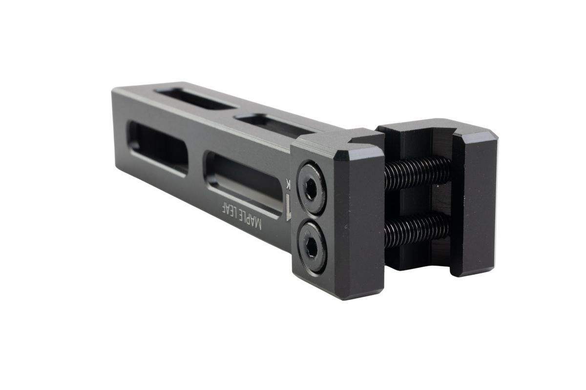 Maple Leaf M-Lok 延長ロッド MLC-S2 / MLC-LTR / SSG10A3用 (2スロット、ブラック)