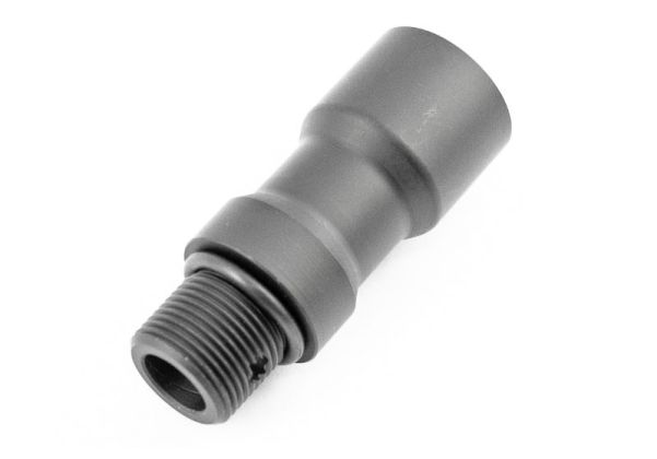 Maple Leaf 2インチアウターバレル、M4 AEGエアソフトガン用、100mmインナーバレル - ブラック(CNCアルミニウム、14mm CCW)