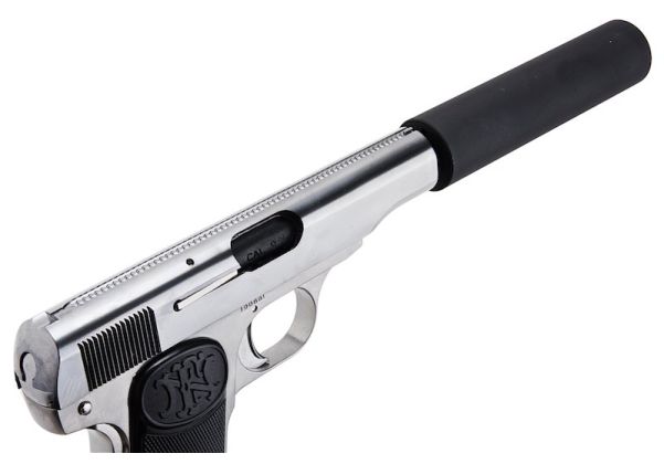 MARUSHIN ブローニング M1910 秘密エージェント モデルガン - シルバー