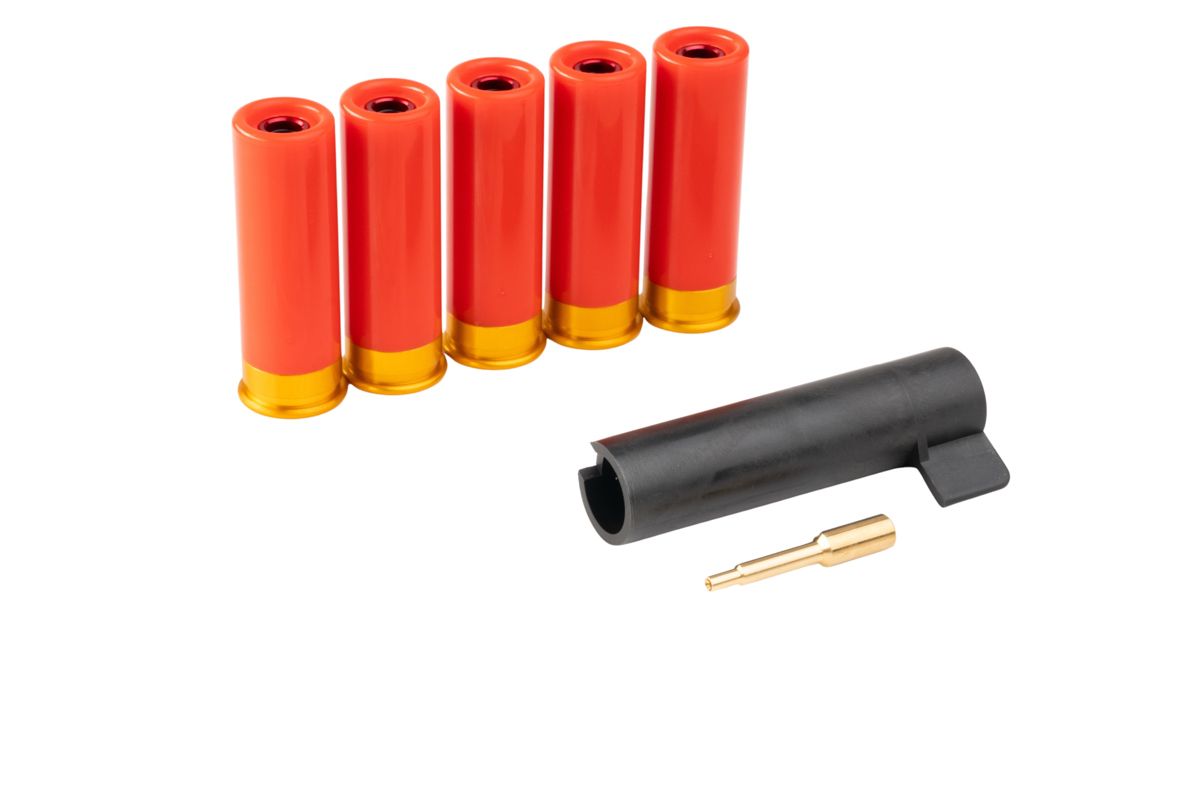 MARUSHIN M1887 ショートガスショットガン - 重量級マットブラックコーティング 木製ストック