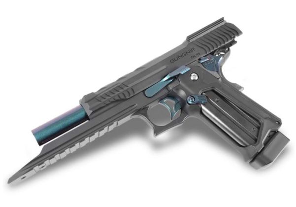 Nine Ball カスタム GBBスライドストップ NEO - ZANSHIN Tokyo Marui ハイキャパ/MEU/ M45A1 GBB 用 - ムラサキ紫