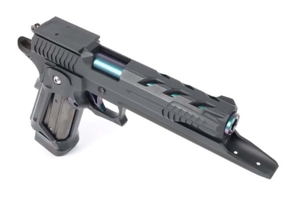 Nine Ball ノンリコイル 2ウェイアウターバレル(14mm逆スクリューアダプターー付き) Tokyo Marui G17 Gen 3 /G22 /G18C GBB用 - BK (Copy)