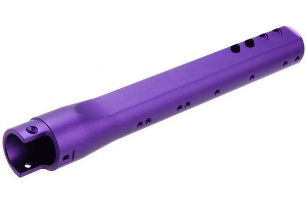 Narcos Airsoft Action Army AAP01 GBB エアソフト フロントハンターバレルキット (CNCアルミニウム / アルミ 6061) - 紫