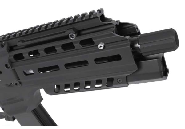 Nitro.Vo ASG CZ Scorpion EVO3 A1 Rapid M-Lok ハンドガード - ブラック