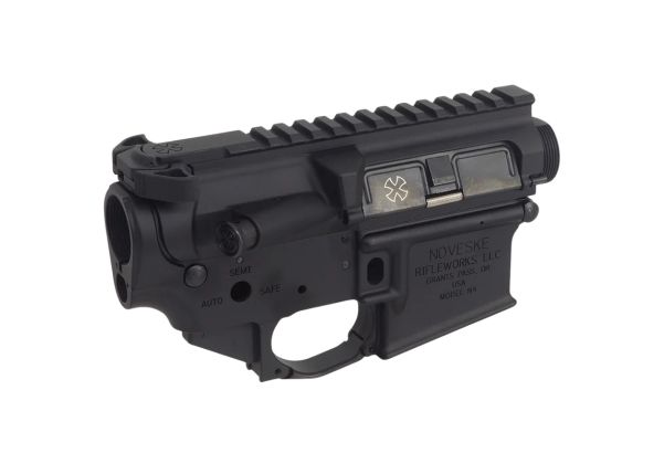 CYMA CGS Tokyo Marui MWS GBBR レシーバーセット (Noveske Gen.1 タイプB) - ブラック