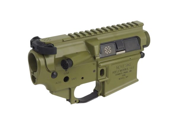 CYMA CGS Tokyo Marui MWS GBBR レシーバーセット (Noveske Gen.1 タイプ B) - OD