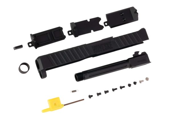 EMG Noveske ライセンス Umarex SRC G17 Gen 5 MOS GBB GBBスライド&アウターバレルセット - ブラック