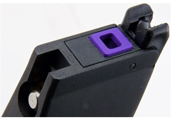 Novritsch SSP1 / SSP5 エアソフト グリーンガスマガジン (31発、ブラック)