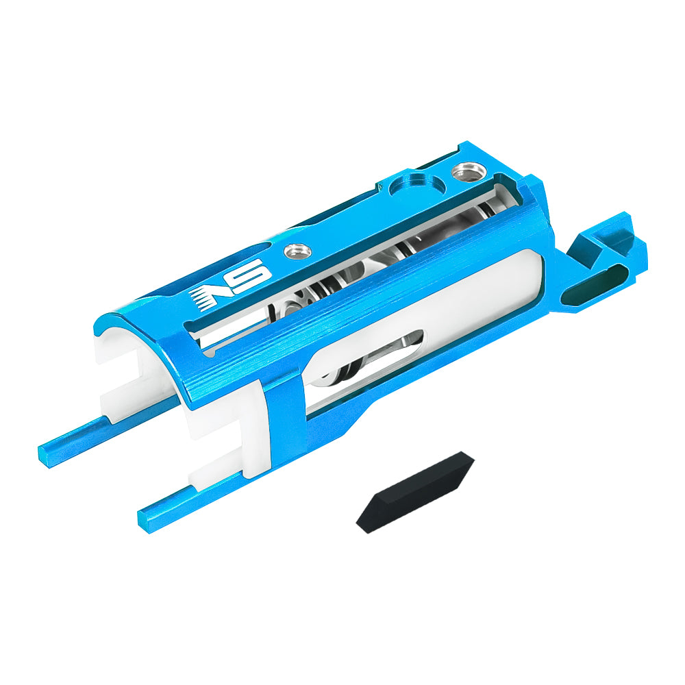 NexxSpeed CNC 7075 アルミ ブローバック ユニット マルイ ハイキャパ エアソフトガン用 (NS-BBHI) - ブルー