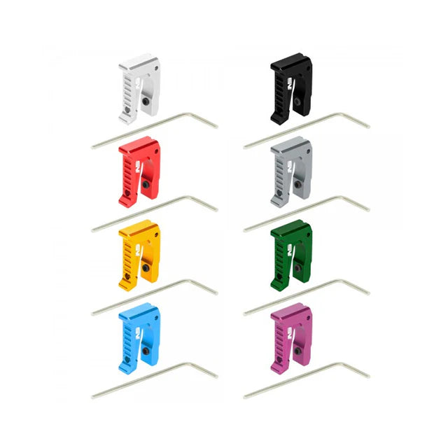 NexxSpeed CNC アルミ スピードトリガー スタイル-C Marui ハイキャパ エアソフトガン用 (NS-TGHI)-金