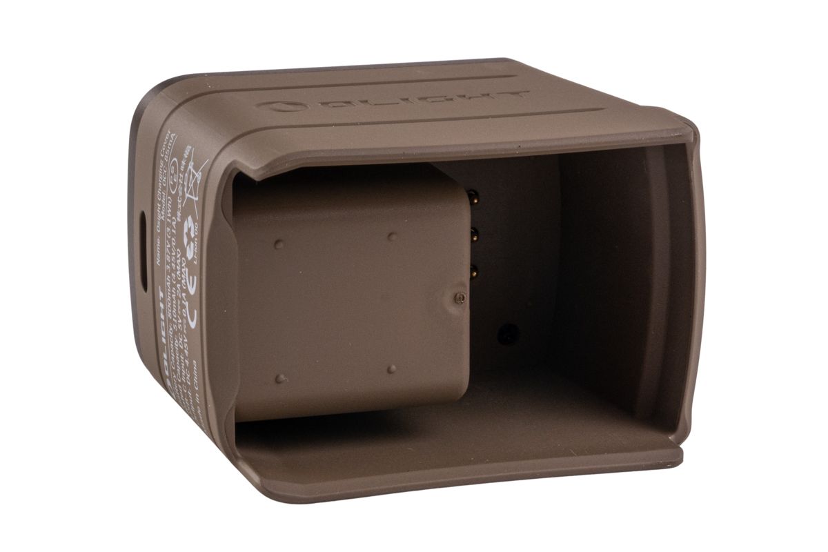 OLIGHT Osight 充電式リフレックスグリーンドットサイト(3MOA、マグネット式充電カバー付き) - FDE