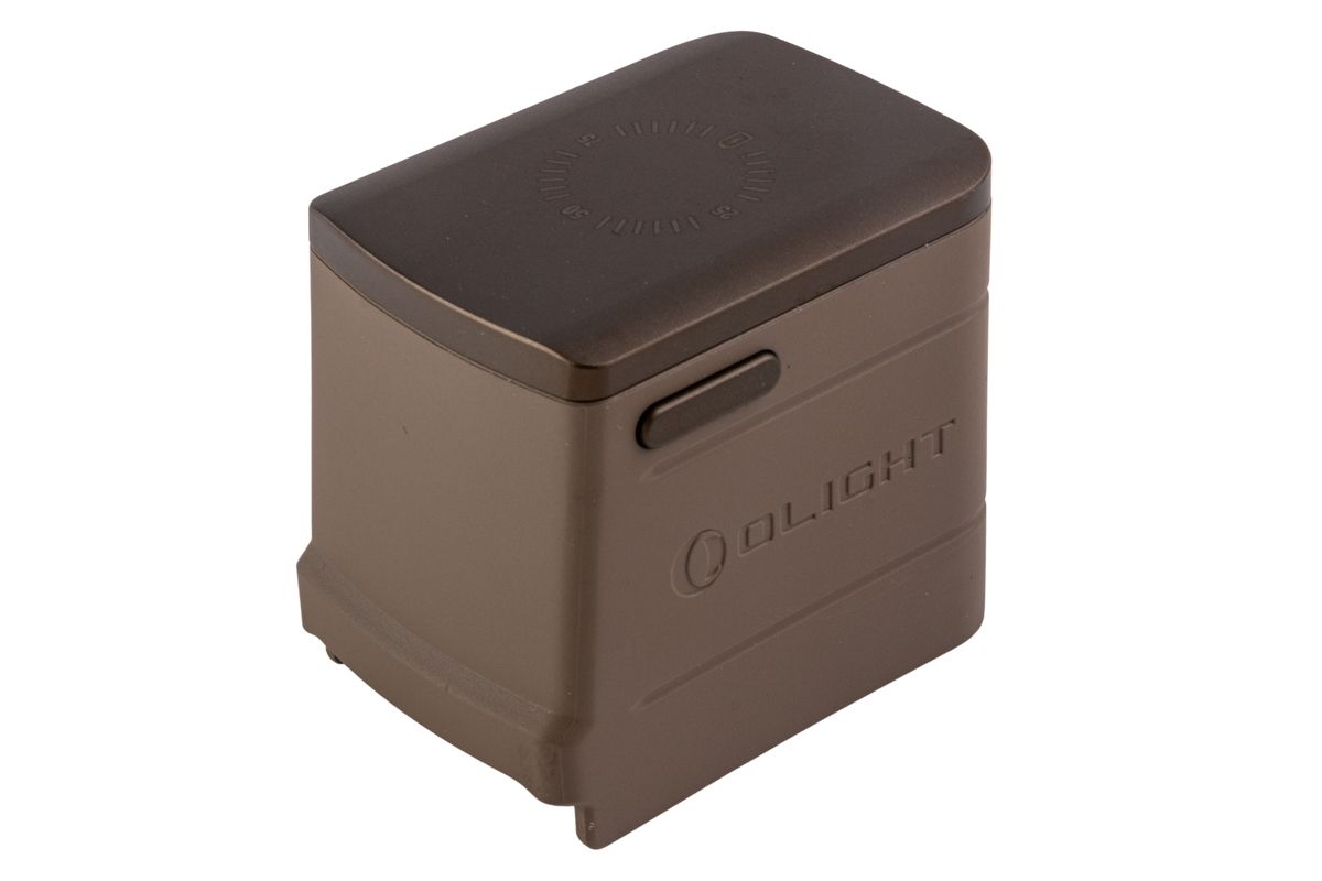 OLIGHT Osight 充電式リフレックス赤ドットサイト(3MOA、マグネット式充電カバー付き) - FDE