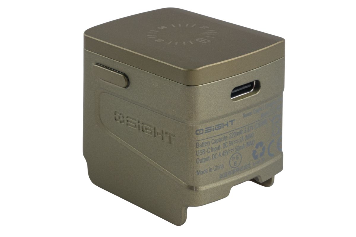 OLIGHT Osight S マルチレティクルリフレックスサイト(マグネット充電カバー付き)(2 MOAドット&32 MOAサークル) - OD