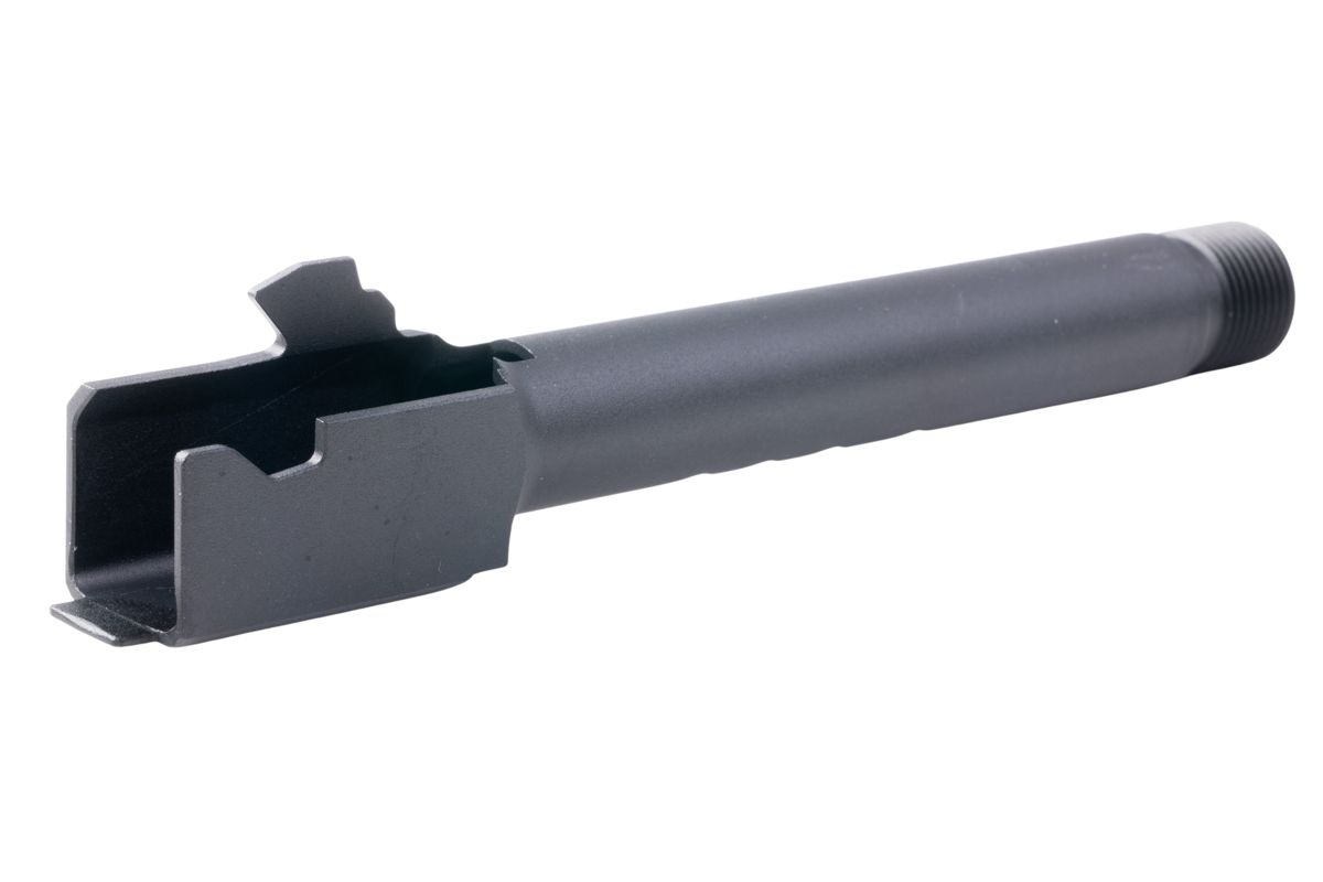 Pro Arms アウタース赤バレル VFC Glock 18C、東京マルイ G17 Gen 3/Gen 4用 (14mm CCW、CNCアルミニウム / アルミ) - BK
