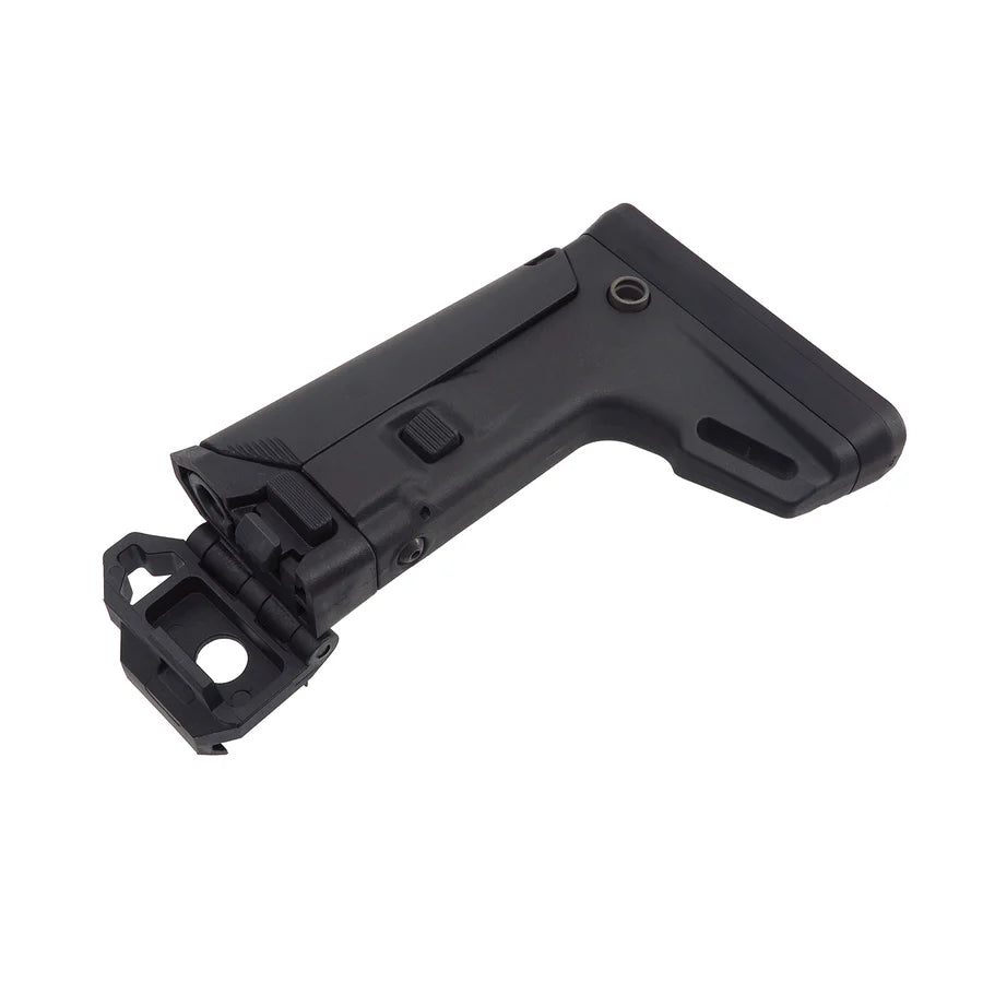 PTS 強化ポリマー E9 マサダストック(CZ Scorpion AEG 用アダプターー付き)(PT258450307)- ブラック