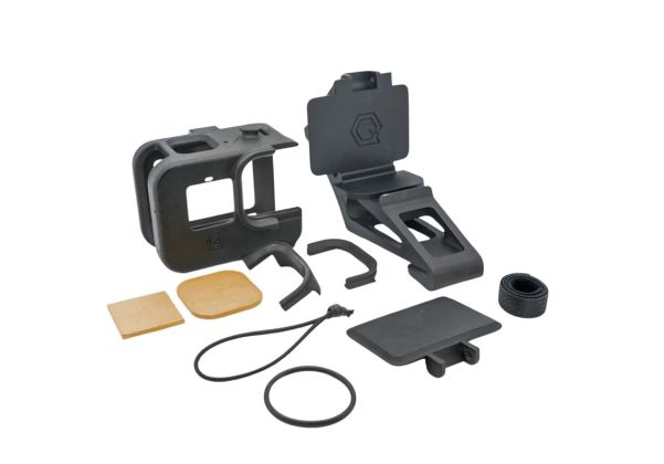 Qcamgear GoProA!CTION カメラ用キャップマウントコンボセット(ハイ)