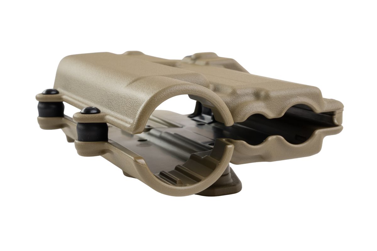 Alien Gear ラピッドフォース レベル2 デューティHolsters SIG P320用 (タン、右手用、ラージライト)