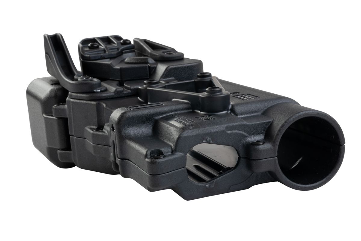 Alien Gear ラピッドフォース レベル3 デューティHolsters SIG P320用 (マットブラック、右利き用、大型ライト)