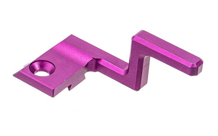 REVANCHIST AIRSOFT HI CAPA 5.1 GBB コッキング ハンドル 利き手が左手、コッキングレバーは右側に付いています (アルミニウム、パープル)