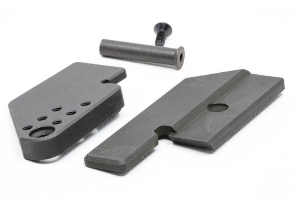 Revanchist Airsoft Hi Capa Airsoft GBB ブラスフレームウェイト - ブラック