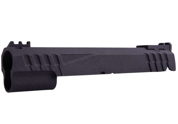 Revanchist Airsoft Hi Capa GBB 3Dプリント 5.1インチ スタンダードGBBスライドキット「キープペース」 - ブラック