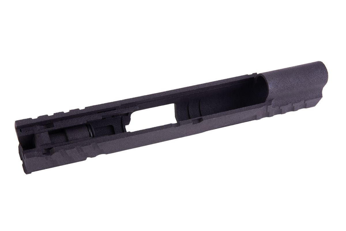Revanchist Airsoft Hi Capa GBB 3Dプリント 5.1インチ スタンダードGBBスライドキット「キープペース」 - ブラック