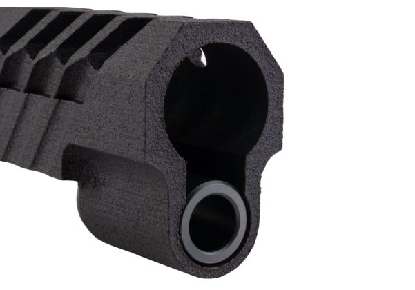 Revanchist Airsoft Hi Capa GBB 3Dプリント 7インチ オープンGBBスライドキット「Keep Pace」 - ブラック