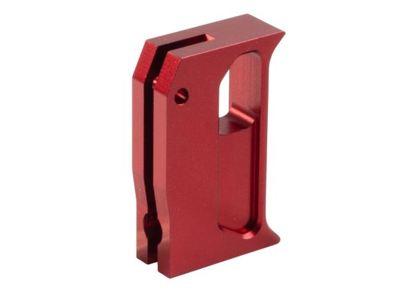 Revanchist Airsoft Hi Capa GBB フラットトリガー (タイプI、アルミニウム / アルミ、赤)